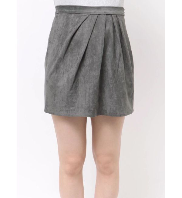Ungrid「フェイクスウェードミニスカート」|スカート|