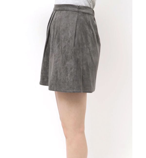 Ungrid「フェイクスウェードミニスカート」|スカート|