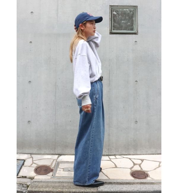 Ungrid「ロゴ刺繍ショートスウェット」|スウェット・ジャージ|