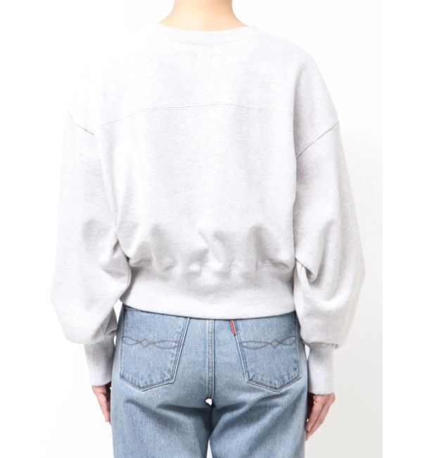 Ungrid「ロゴ刺繍ショートスウェット」|スウェット・ジャージ|