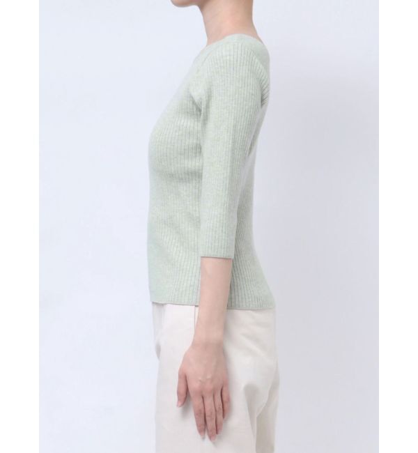 LAGUNAMOON「シルクブレンド2WAYニットプルオーバー」|ニット・セーター|