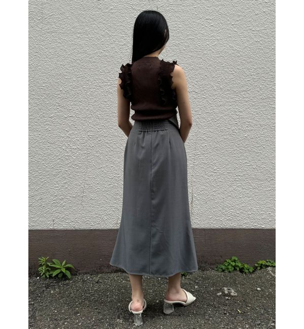 LAGUNAMOON「ウエストラペルアシンメトリースカート」|スカート|