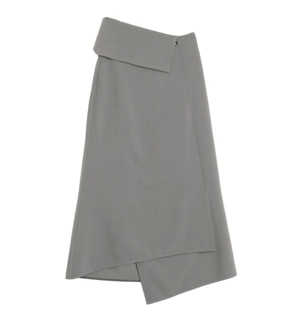 LAGUNAMOON「ウエストラペルアシンメトリースカート」|スカート|