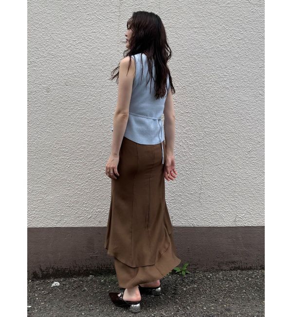 LAGUNAMOON「セミシアーティアードスカート」|スカート|