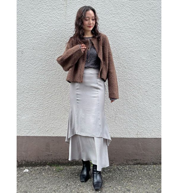 LAGUNAMOON「セミシアーティアードスカート」|スカート|