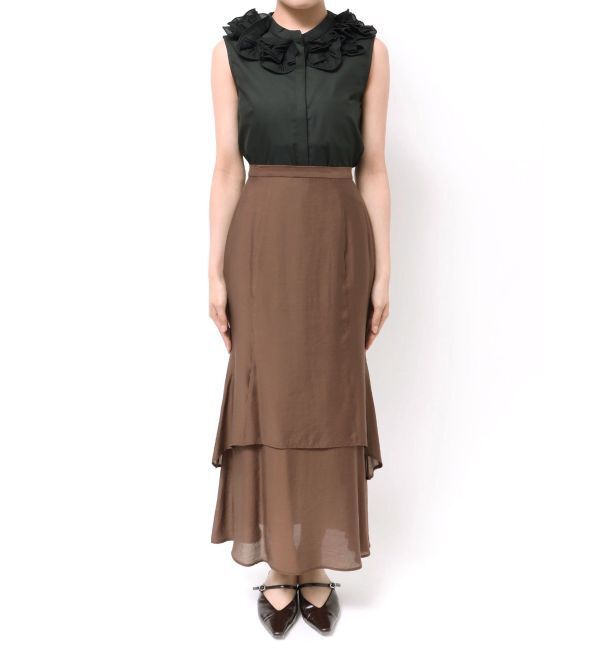 LAGUNAMOON「セミシアーティアードスカート」|スカート|