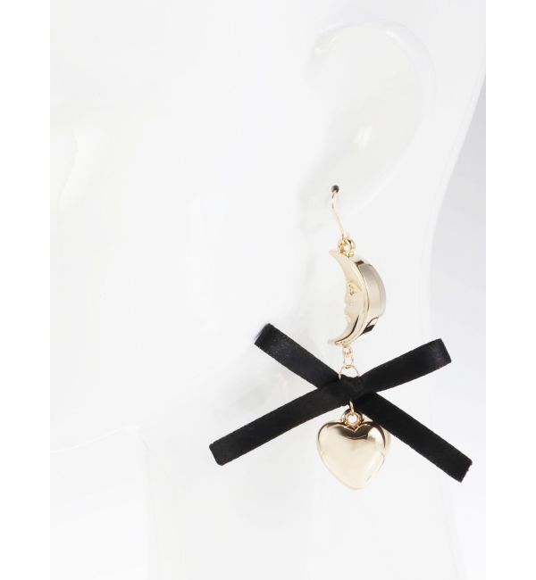 EVRIS「SUNNY MOTIF RIBBON ピアス」|ピアス|