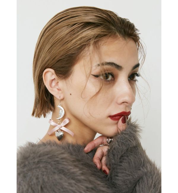 EVRIS「SUNNY MOTIF RIBBON ピアス」|ピアス|