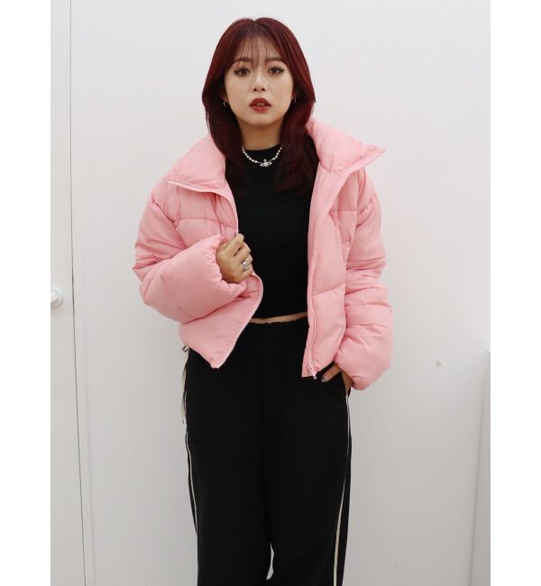 EVRIS「ジップアップショートブルゾン」|ブルゾン・スタジャン|