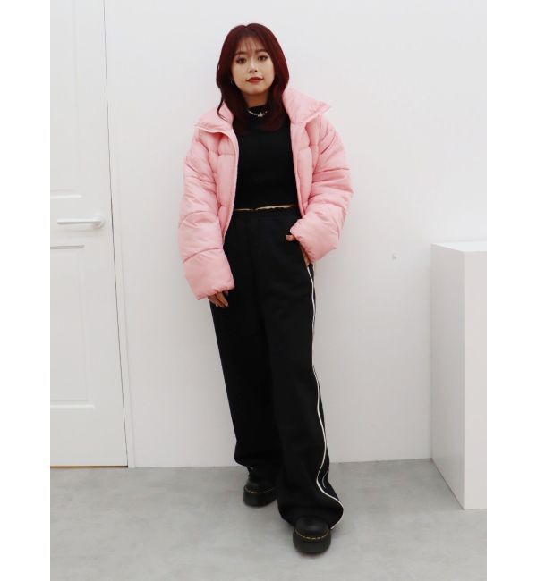 EVRIS「ジップアップショートブルゾン」|ブルゾン・スタジャン|