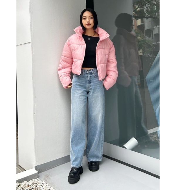 EVRIS「ジップアップショートブルゾン」|ブルゾン・スタジャン|