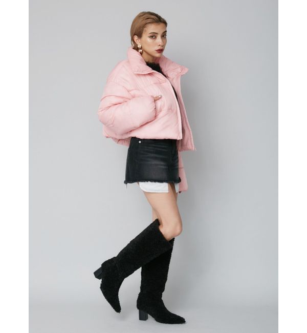 EVRIS「ジップアップショートブルゾン」|ブルゾン・スタジャン|