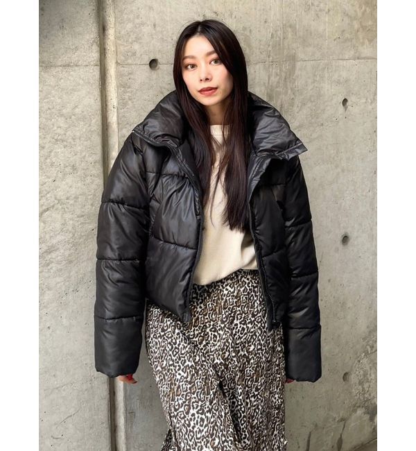 EVRIS「ジップアップショートブルゾン」|ブルゾン・スタジャン|