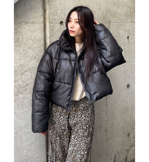 EVRIS「ジップアップショートブルゾン」|ブルゾン・スタジャン|