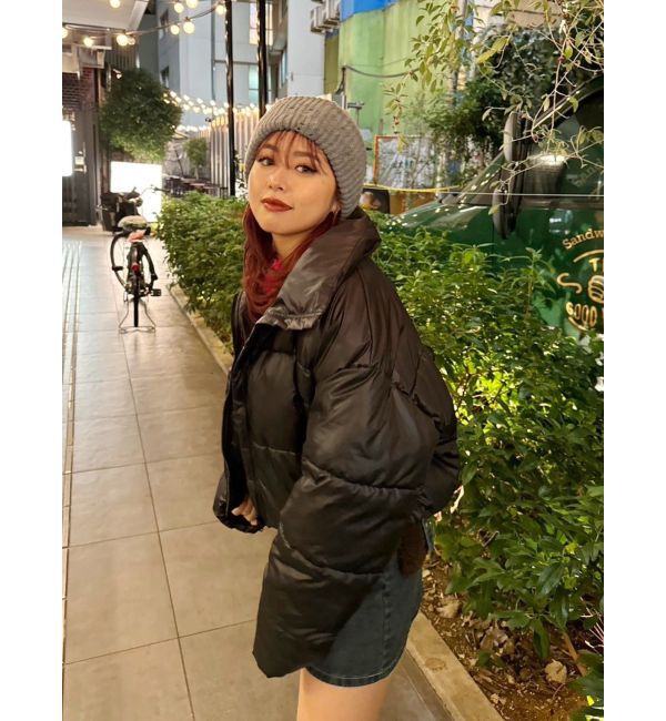 EVRIS「ジップアップショートブルゾン」|ブルゾン・スタジャン|