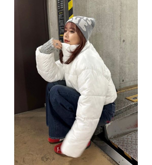 EVRIS「ジップアップショートブルゾン」|ブルゾン・スタジャン|