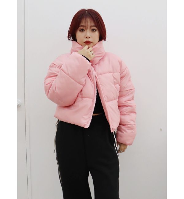 EVRIS「ジップアップショートブルゾン」|ブルゾン・スタジャン|