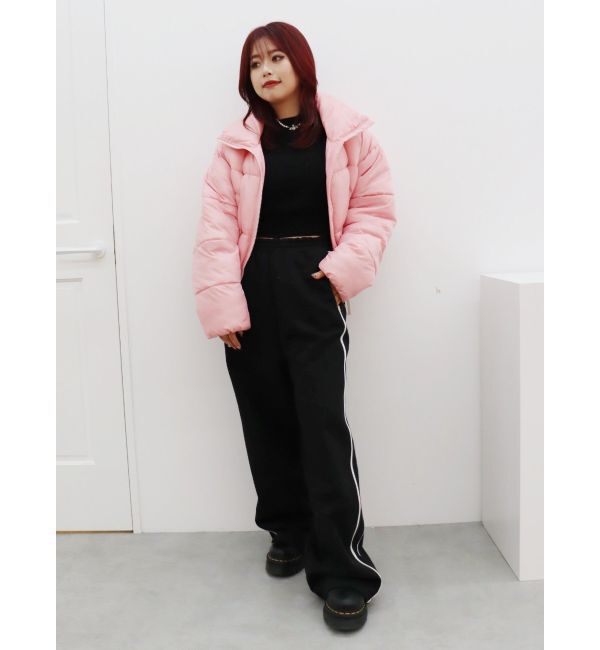 EVRIS「ジップアップショートブルゾン」|ブルゾン・スタジャン|