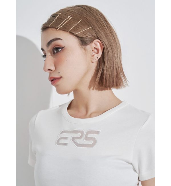 EVRIS「ERSカッティングショートTシャツ」|Tシャツ・カットソー|