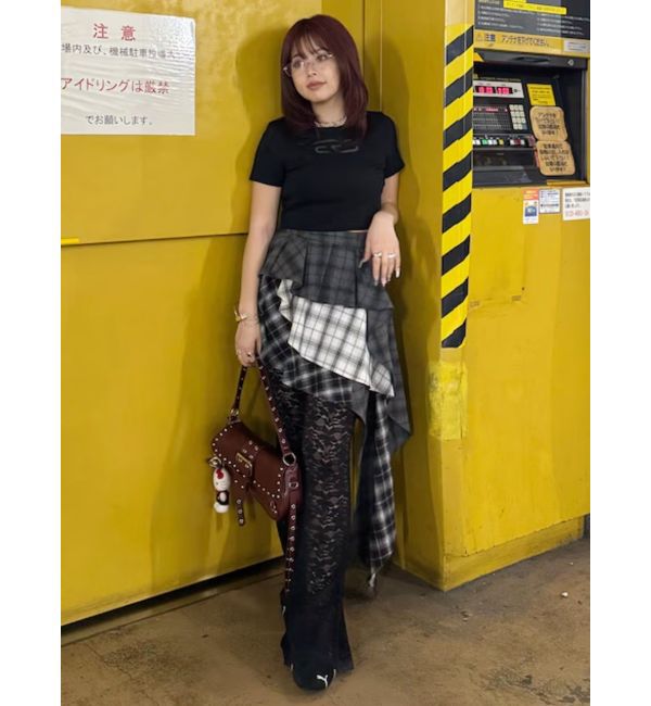 EVRIS「ERSカッティングショートTシャツ」|Tシャツ・カットソー|