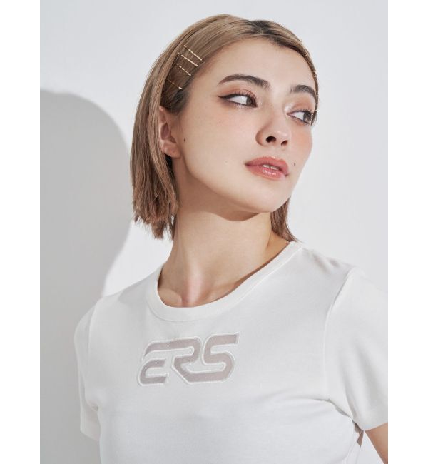 EVRIS「ERSカッティングショートTシャツ」|Tシャツ・カットソー|