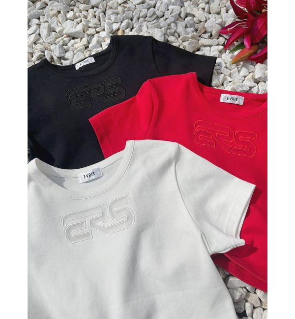 EVRIS「ERSカッティングショートTシャツ」|Tシャツ・カットソー|