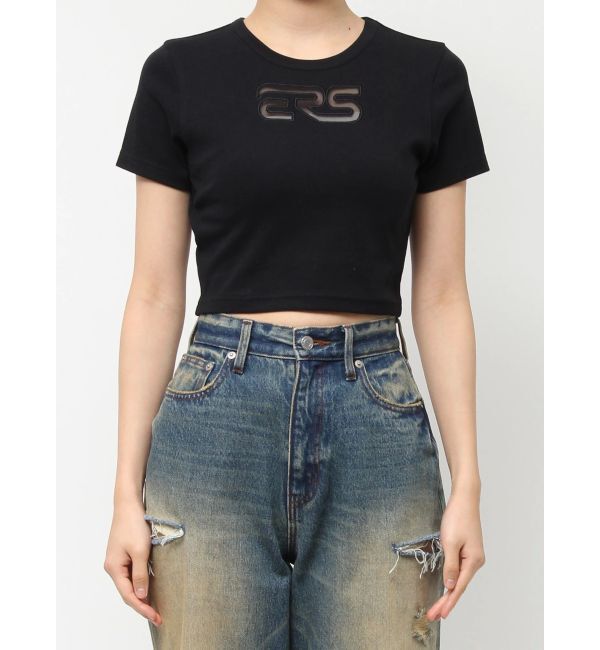 EVRIS「ERSカッティングショートTシャツ」|Tシャツ・カットソー|