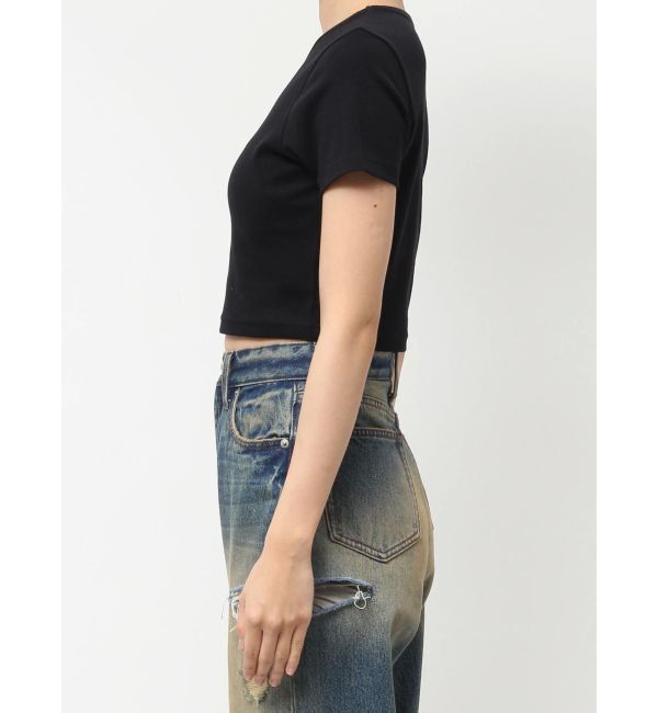 EVRIS「ERSカッティングショートTシャツ」|Tシャツ・カットソー|