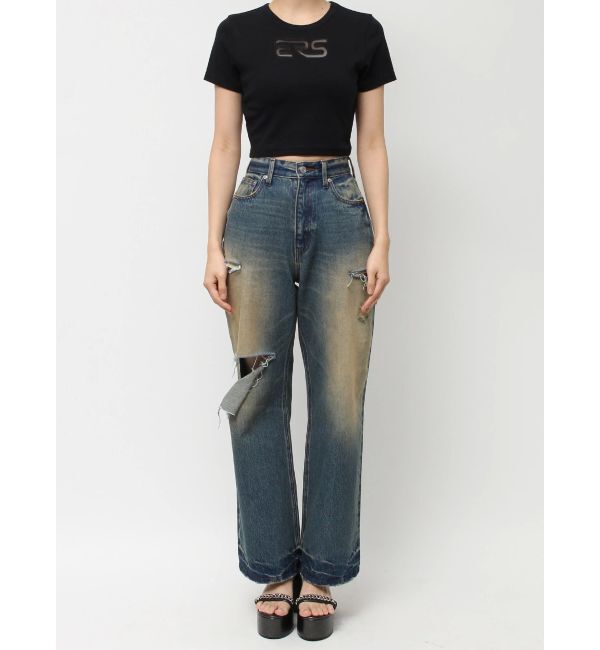 EVRIS「ERSカッティングショートTシャツ」|Tシャツ・カットソー|