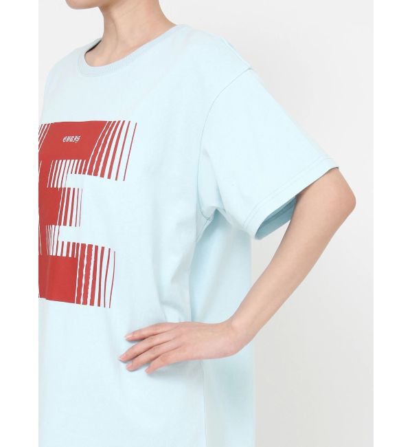 EVRIS「フロントロゴオーバーサイズTシャツ」|Tシャツ・カットソー|