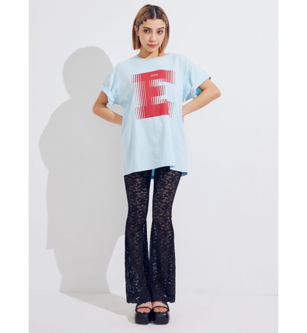 EVRIS「フロントロゴオーバーサイズTシャツ」|Tシャツ・カットソー|