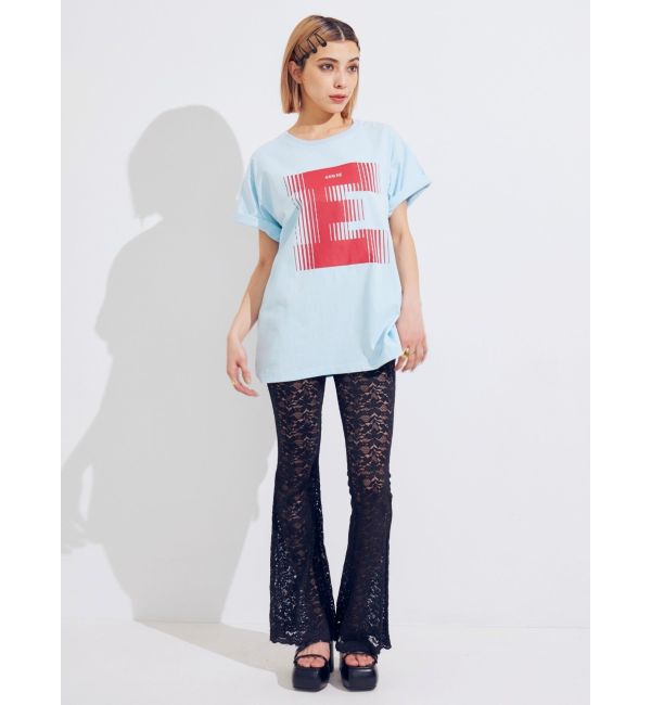 EVRIS「フロントロゴオーバーサイズTシャツ」|Tシャツ・カットソー|