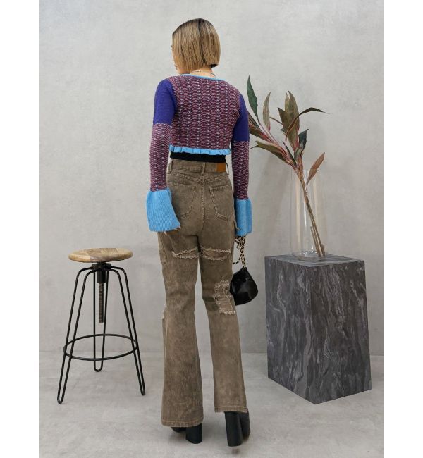 EVRIS「レザーライクチャンキーブーツ」|ショートブーツ|