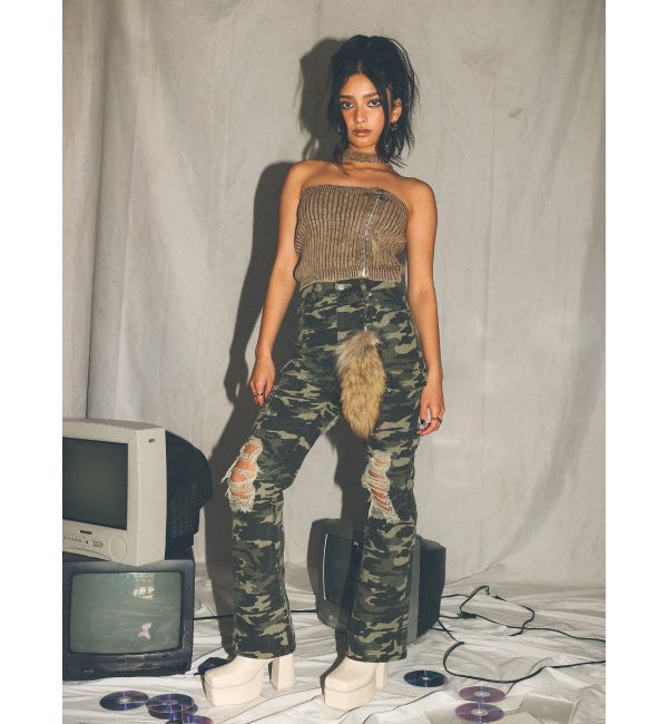 EVRIS「レザーライクチャンキーブーツ」|ショートブーツ|