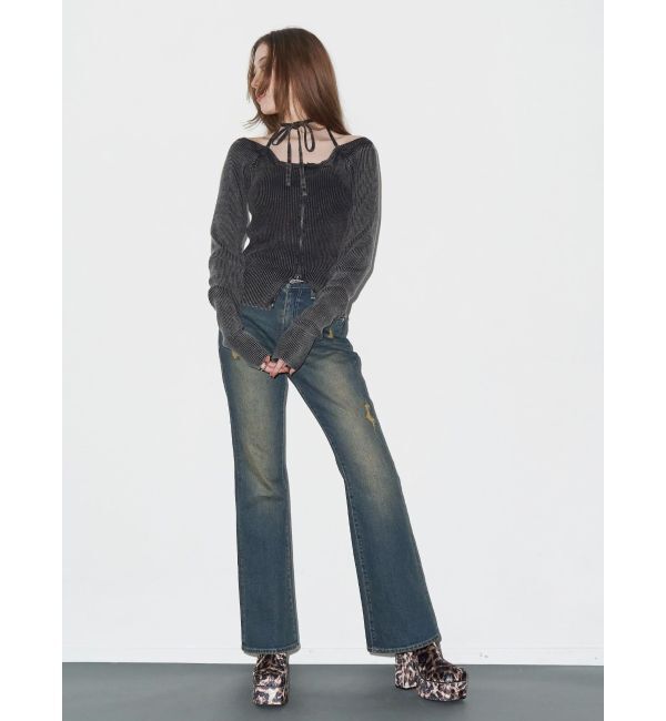 EVRIS「レザーライクチャンキーブーツ」|ショートブーツ|