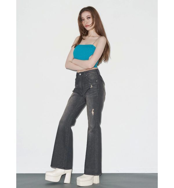 EVRIS「レザーライクチャンキーブーツ」|ショートブーツ|