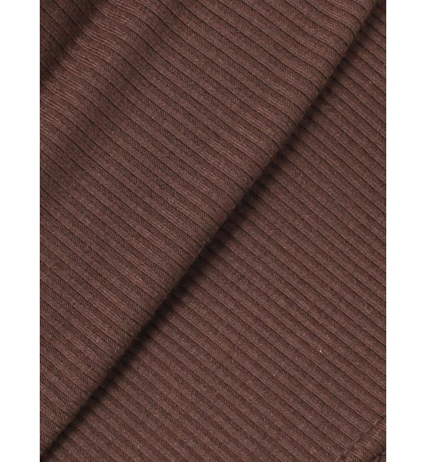 EVRIS「リブオフショルトップス」|Tシャツ・カットソー|