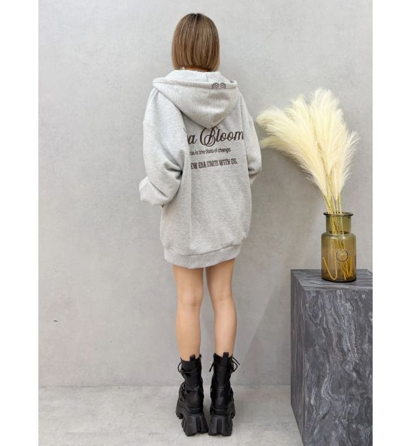 EVRIS「era bloom グラフィックジップパーカー」|パーカー|