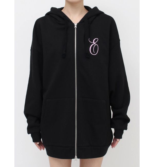 EVRIS「era bloom グラフィックジップパーカー」|パーカー|