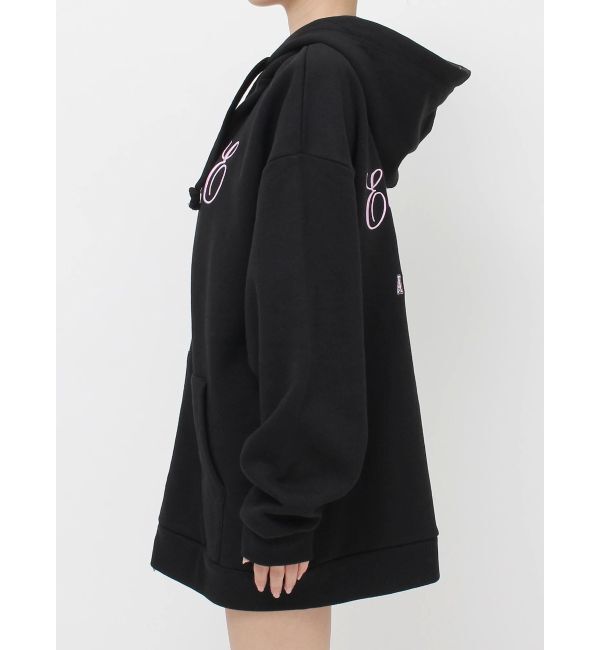 EVRIS「era bloom グラフィックジップパーカー」|パーカー|