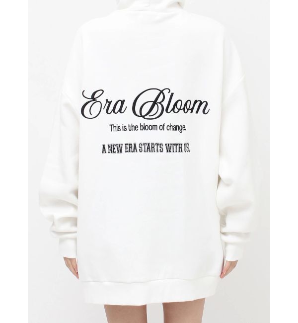 EVRIS「era bloom グラフィックジップパーカー」|パーカー|