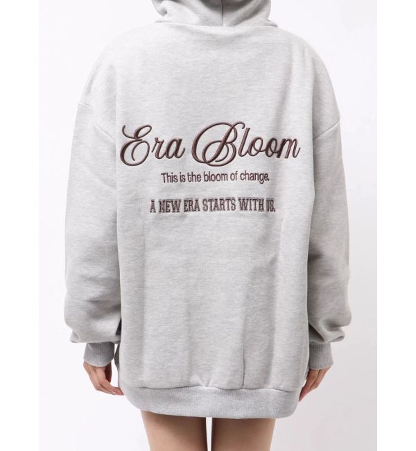 EVRIS「era bloom グラフィックジップパーカー」|パーカー|