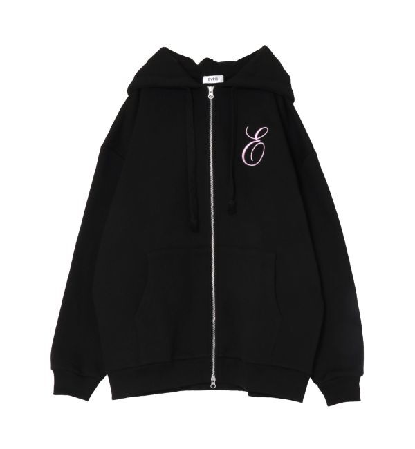 EVRIS「era bloom グラフィックジップパーカー」|パーカー|