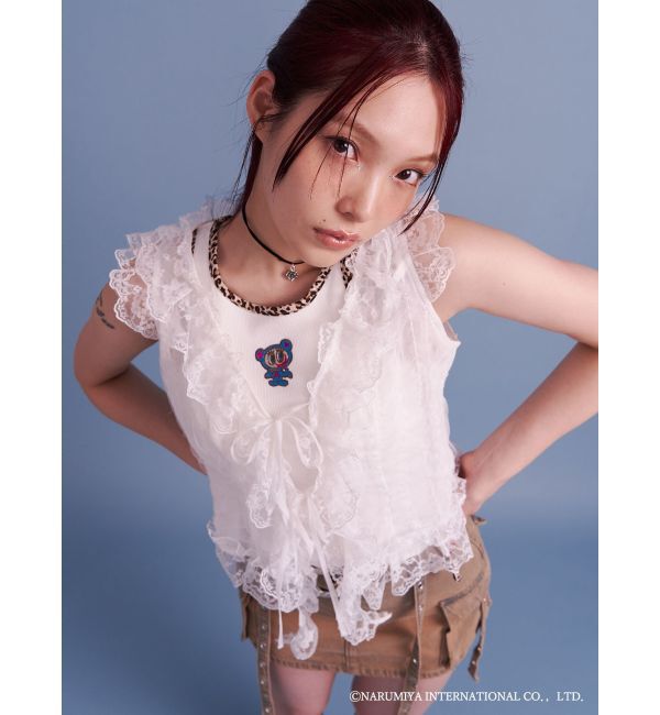 jouetie「【ANGELBLUE&times;jouetie】パイピングキャミ」|キャミソール|