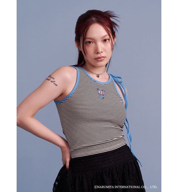 jouetie「【ANGELBLUE&times;jouetie】パイピングキャミ」|キャミソール|ミックス