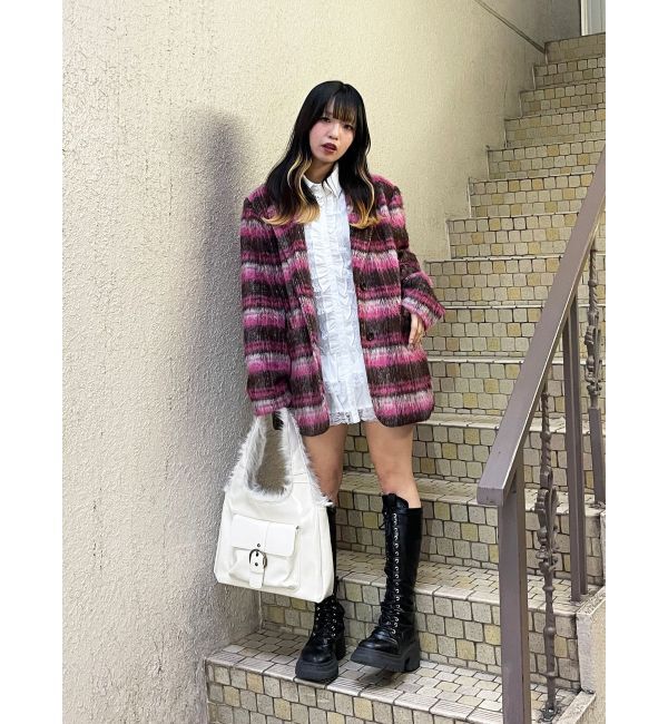 jouetie「ウールライクジャケットコート」|その他|