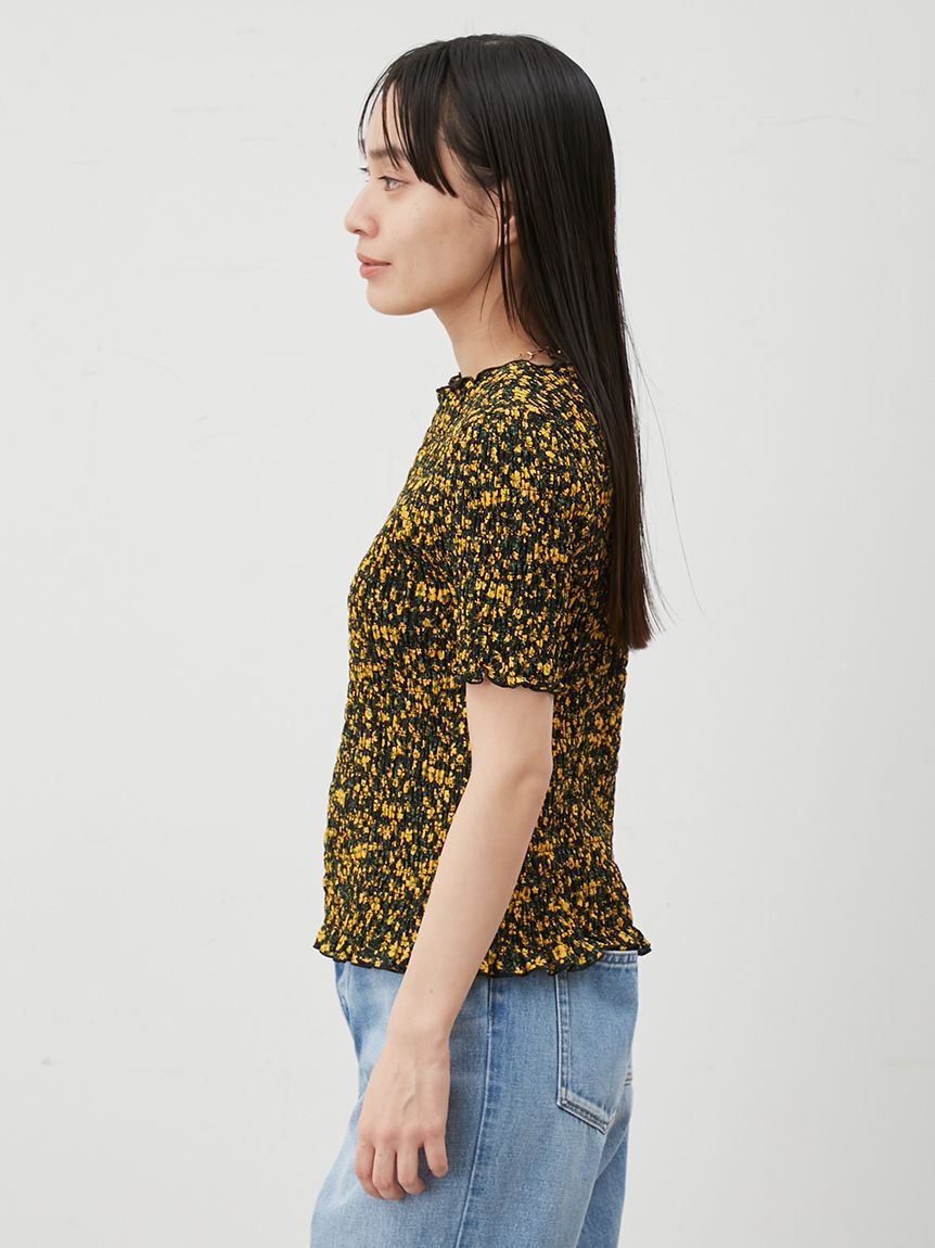 Mila Owen「シャーリングブラウス」|シャツ・ブラウス|