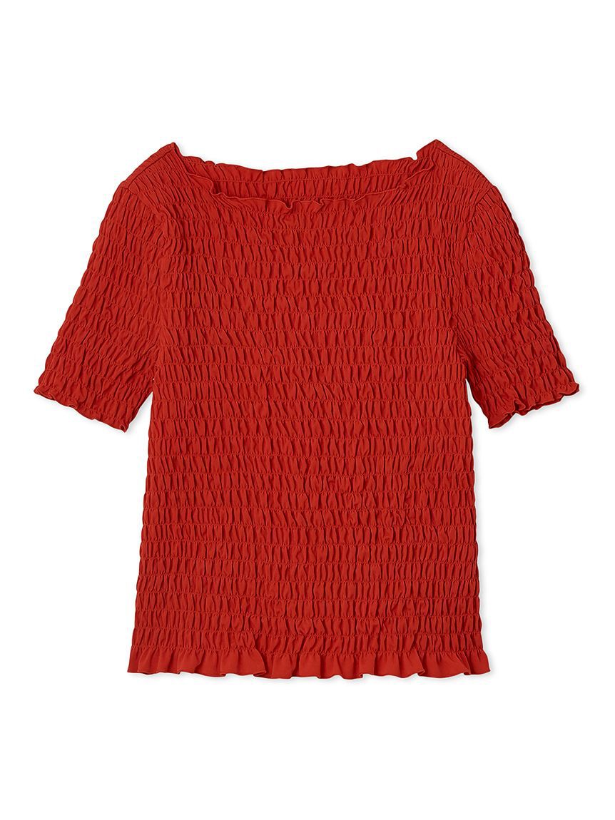 Mila Owen「シャーリングブラウス」|シャツ・ブラウス|