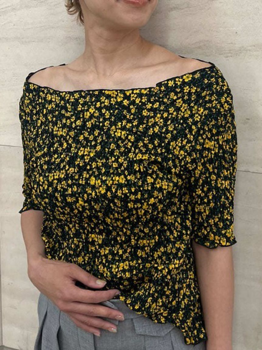 Mila Owen「シャーリングブラウス」|シャツ・ブラウス|FLOWER