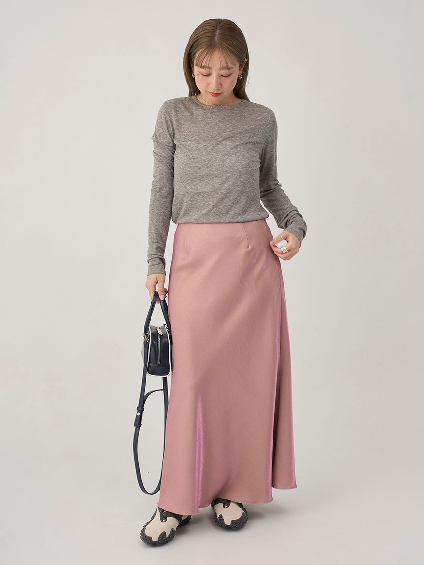 emmi atelier「セミシアーフライストップス」|Tシャツ・カットソー|